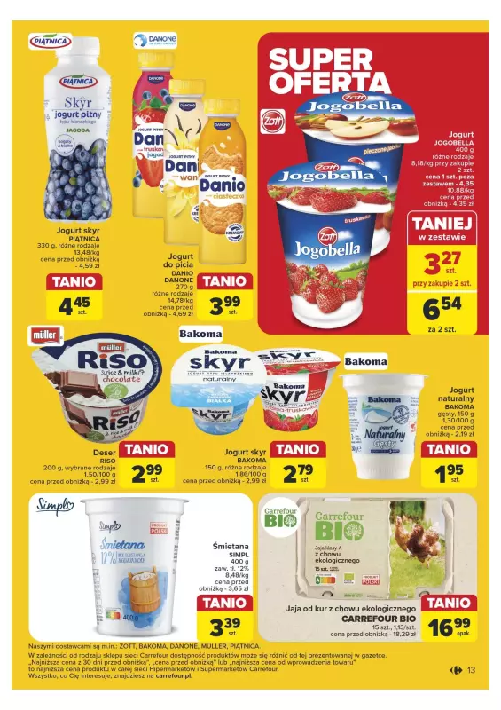 Carrefour - gazetka promocyjna Gazetka Carrefour od poniedziałku 25.11 do soboty 30.11 - strona 13