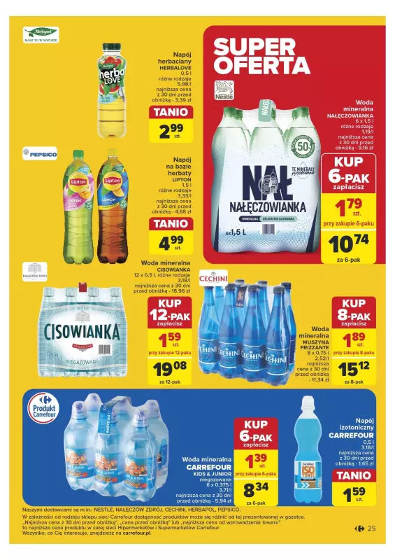 Carrefour - gazetka promocyjna Gazetka Carrefour od poniedziałku 25.11 do soboty 30.11 - strona 25