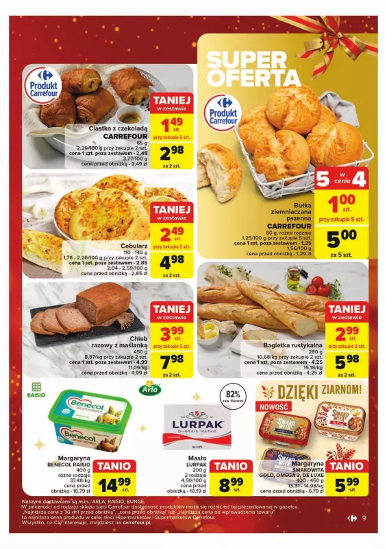 Carrefour - gazetka promocyjna Gazetka Carrefour od poniedziałku 02.12 do soboty 07.12 - strona 9