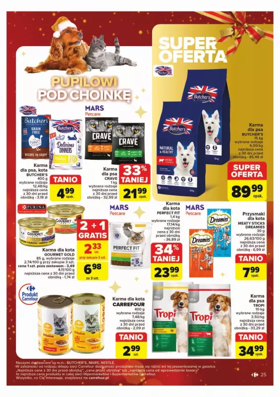 Carrefour - gazetka promocyjna Gazetka Carrefour od poniedziałku 02.12 do soboty 07.12 - strona 25