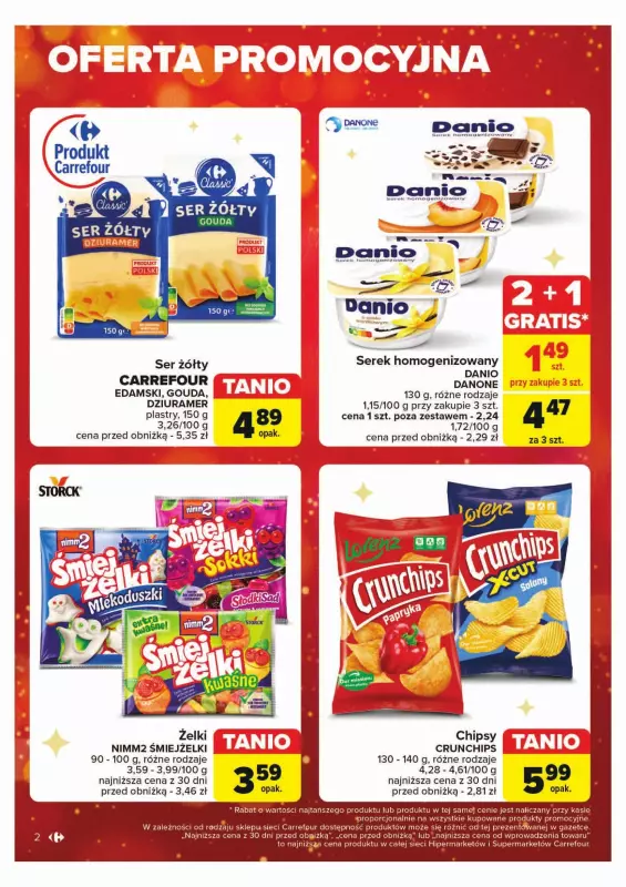 Carrefour - gazetka promocyjna Gazetka Carrefour od poniedziałku 02.12 do soboty 07.12 - strona 2