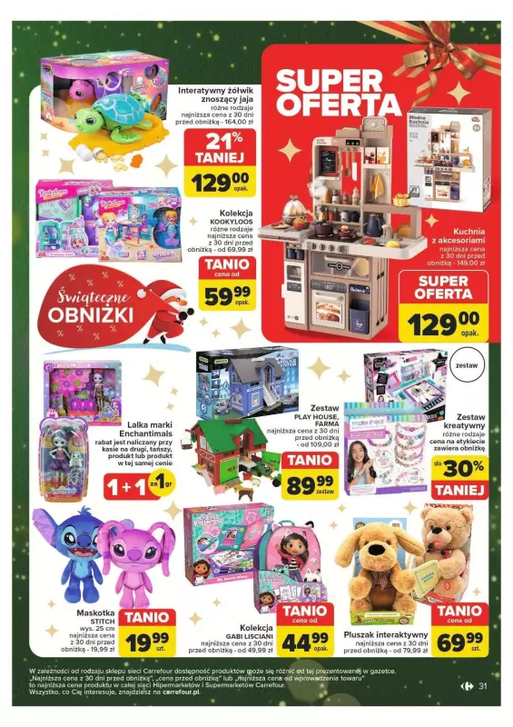 Carrefour - gazetka promocyjna Gazetka Carrefour od poniedziałku 09.12 do niedzieli 15.12 - strona 31