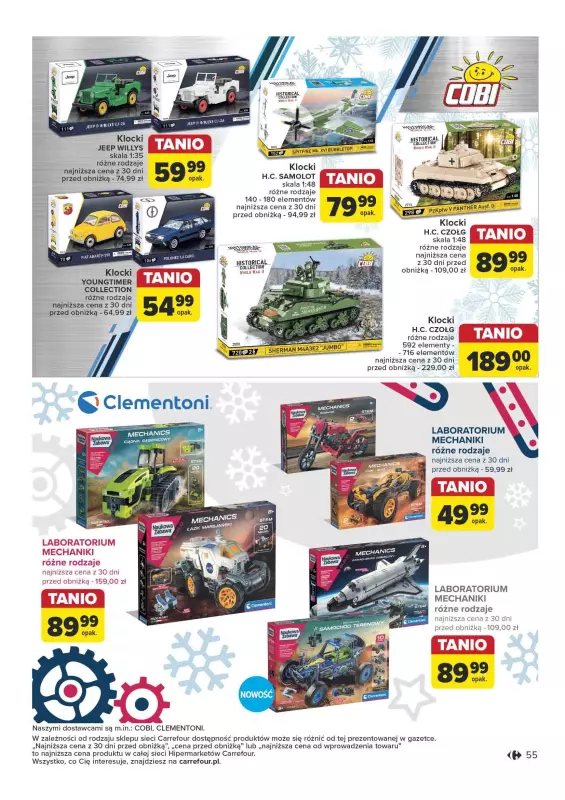 Carrefour - gazetka promocyjna Katalog Zabawek od wtorku 05.11 do wtorku 24.12 - strona 55