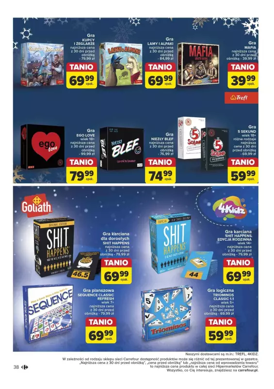 Carrefour - gazetka promocyjna Katalog Zabawek od wtorku 05.11 do wtorku 24.12 - strona 38