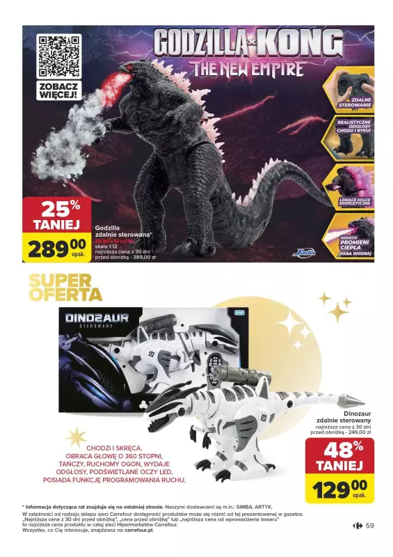 Carrefour - gazetka promocyjna Katalog Zabawek od wtorku 05.11 do wtorku 24.12 - strona 59