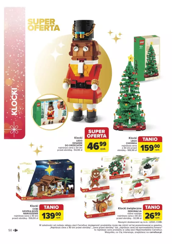 Carrefour - gazetka promocyjna Katalog Zabawek od wtorku 05.11 do wtorku 24.12 - strona 50