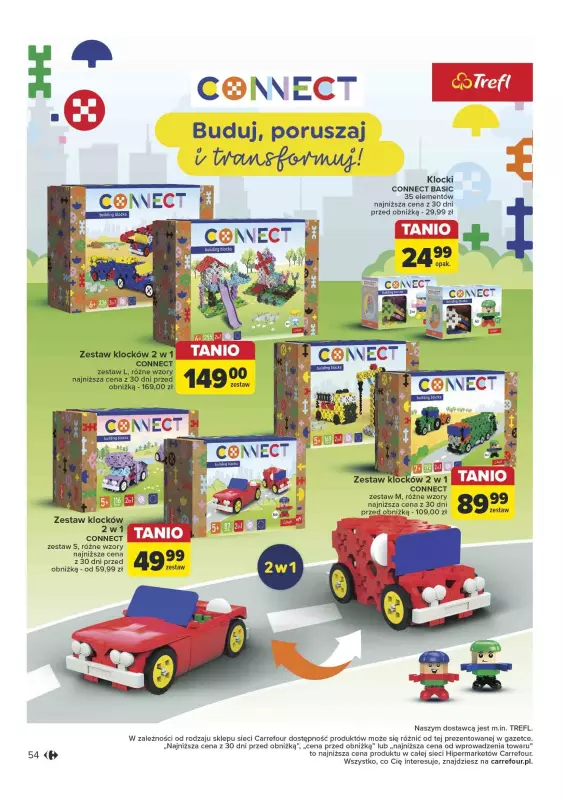 Carrefour - gazetka promocyjna Katalog Zabawek od wtorku 05.11 do wtorku 24.12 - strona 54