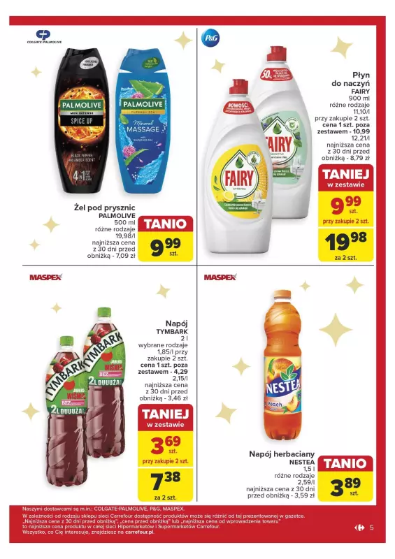 Carrefour - gazetka promocyjna Gazetka Łap okazje! od piątku 20.12 do wtorku 24.12 - strona 5