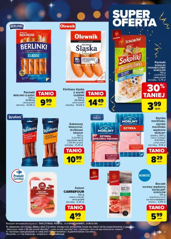 Carrefour - gazetka promocyjna Gazetka Carrefour od piątku 27.12 do soboty 04.01 - strona 3