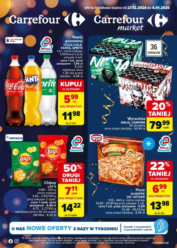 Carrefour - gazetka promocyjna Gazetka Carrefour  