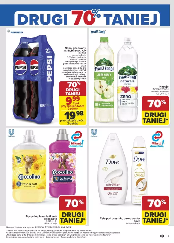 Carrefour - gazetka promocyjna Gazetka Carrefour od poniedziałku od poniedziałku 20.01 do niedzieli 26.01 - strona 3