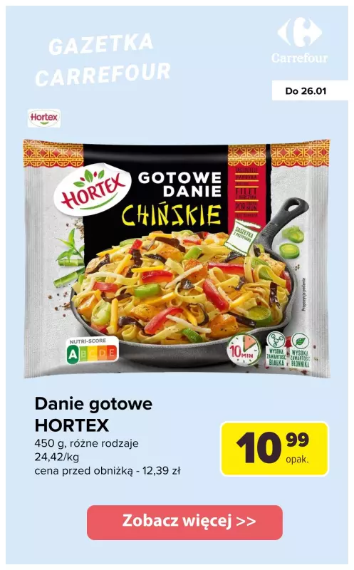 Carrefour - gazetka promocyjna DANIA GOTOWE na rodzinny obiad od wtorku 21.01 do niedzieli 26.01 - strona 4