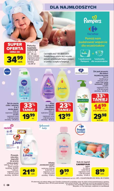 Carrefour - gazetka promocyjna Gazetka Dziecko, zima i zabawa od poniedziałku 03.02 do soboty 15.02 - strona 6