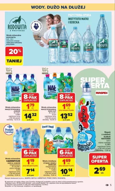 Carrefour - gazetka promocyjna Gazetka Dziecko, zima i zabawa od poniedziałku 03.02 do soboty 15.02 - strona 5