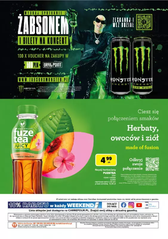 Carrefour - gazetka promocyjna Oferta Coca Cola od poniedziałku 03.02 do niedzieli 02.03 - strona 2