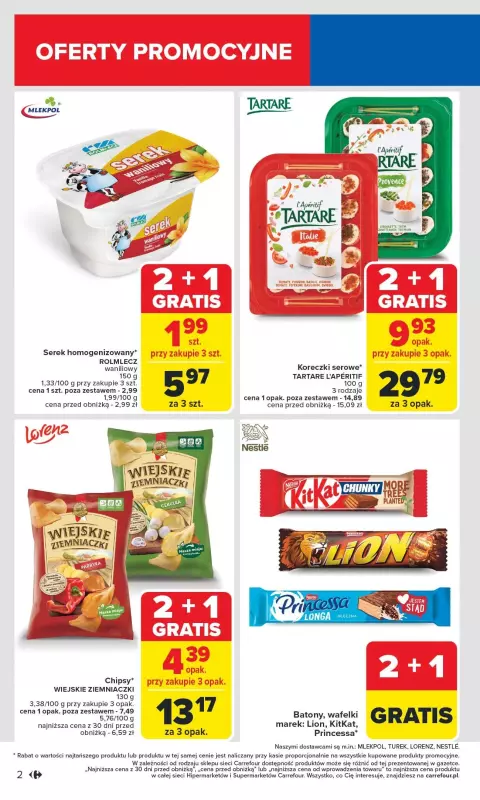 Carrefour - gazetka promocyjna Gazetka Carrefour od poniedziałku od poniedziałku 10.02 do soboty 15.02 - strona 2