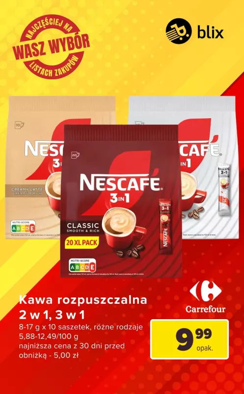 Carrefour - gazetka promocyjna Wasz wybór - najczęściej na listach zakupów! od czwartku 20.02 do soboty 22.02 - strona 7