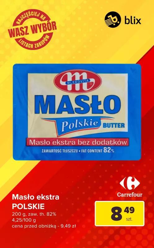 Carrefour - gazetka promocyjna Wasz wybór - najczęściej na listach zakupów! od czwartku 20.02 do soboty 22.02 - strona 6