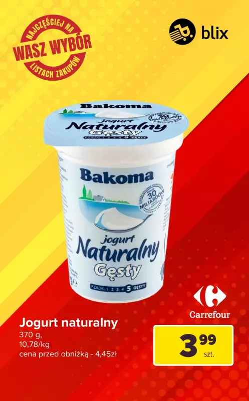 Carrefour - gazetka promocyjna Wasz wybór - najczęściej na listach zakupów! od czwartku 20.02 do soboty 22.02 - strona 9