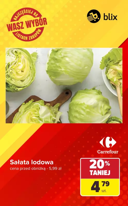 Carrefour - gazetka promocyjna Wasz wybór - najczęściej na listach zakupów! od czwartku 20.02 do soboty 22.02 - strona 3