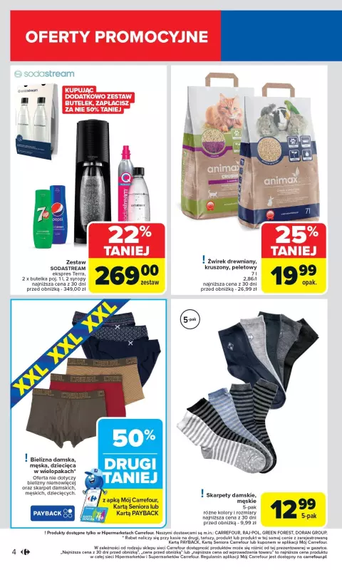 Carrefour - gazetka promocyjna Gazetka Carrefour od poniedziałku od poniedziałku 17.02 do soboty 22.02 - strona 4