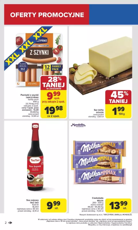 Carrefour - gazetka promocyjna Gazetka Carrefour od poniedziałku od poniedziałku 17.02 do soboty 22.02 - strona 2