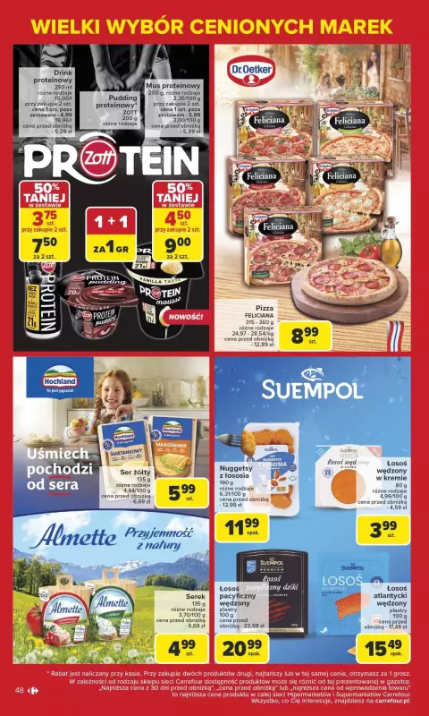 Carrefour - gazetka promocyjna Gazetka Carrefour od poniedziałku od poniedziałku 17.02 do soboty 22.02 - strona 48