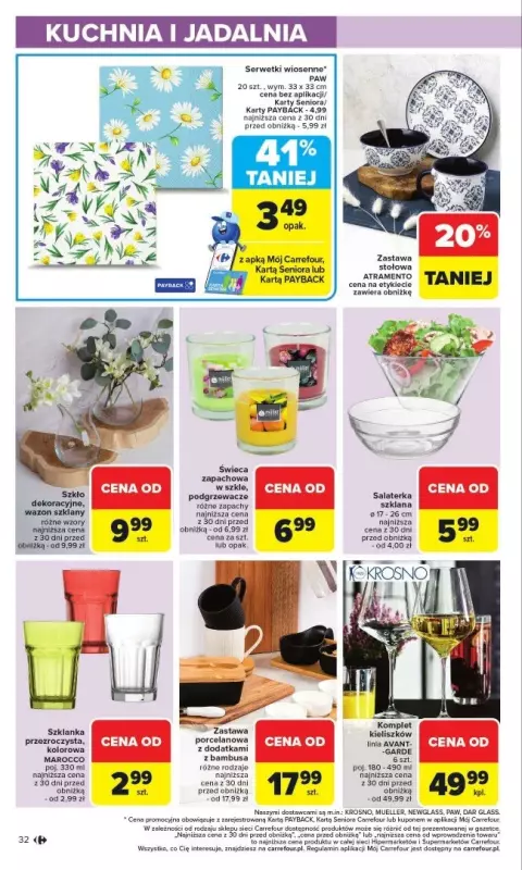 Carrefour - gazetka promocyjna Gazetka Carrefour od poniedziałku od poniedziałku 24.02 do soboty 01.03 - strona 32