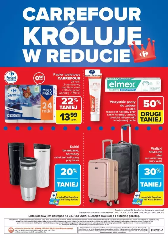 Carrefour - gazetka promocyjna Gazetka Carrefour króluje w Reducie od poniedziałku 24.02 do soboty 01.03 - strona 4