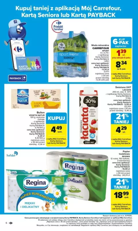 Carrefour - gazetka promocyjna Gazetka Carrefour od poniedziałku od poniedziałku 03.03 do soboty 08.03 - strona 8