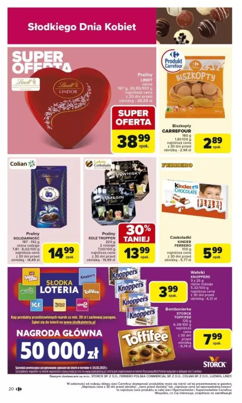 Carrefour - gazetka promocyjna Gazetka Carrefour od poniedziałku od poniedziałku 03.03 do soboty 08.03 - strona 22