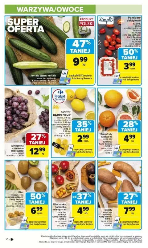 Carrefour - gazetka promocyjna Gazetka Carrefour od poniedziałku od poniedziałku 03.03 do soboty 08.03 - strona 12