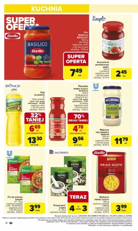 Carrefour - gazetka promocyjna Gazetka Carrefour od poniedziałku od poniedziałku 03.03 do soboty 08.03 - strona 20