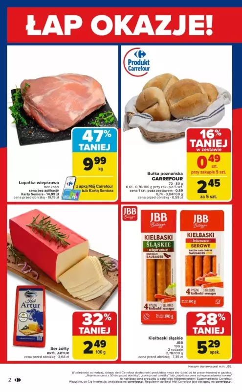 Carrefour - gazetka promocyjna Gazetka Łap okazje od czwartku! od czwartku 06.03 do soboty 08.03 - strona 2