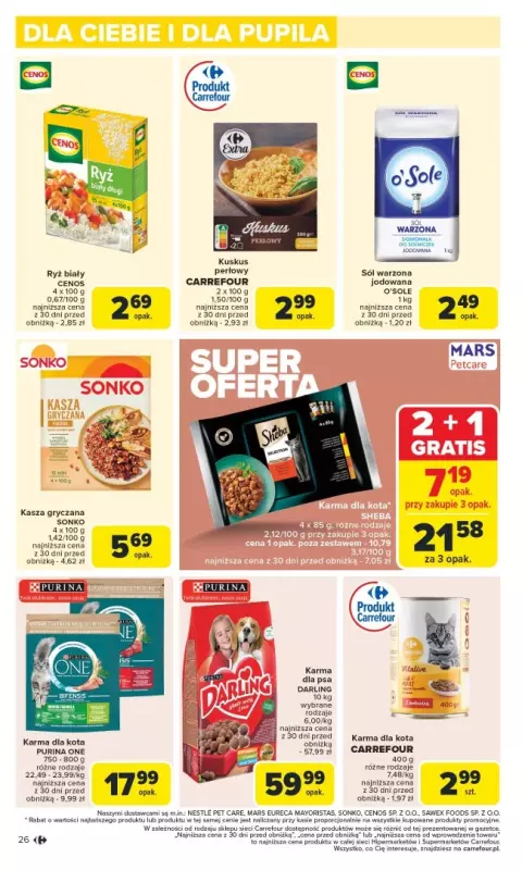 Carrefour - gazetka promocyjna Gazetka Carrefour od poniedziałku od poniedziałku 10.03 do soboty 15.03 - strona 28