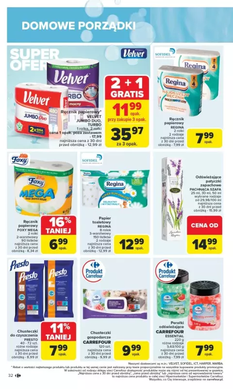 Carrefour - gazetka promocyjna Gazetka Carrefour od poniedziałku od poniedziałku 10.03 do soboty 15.03 - strona 34