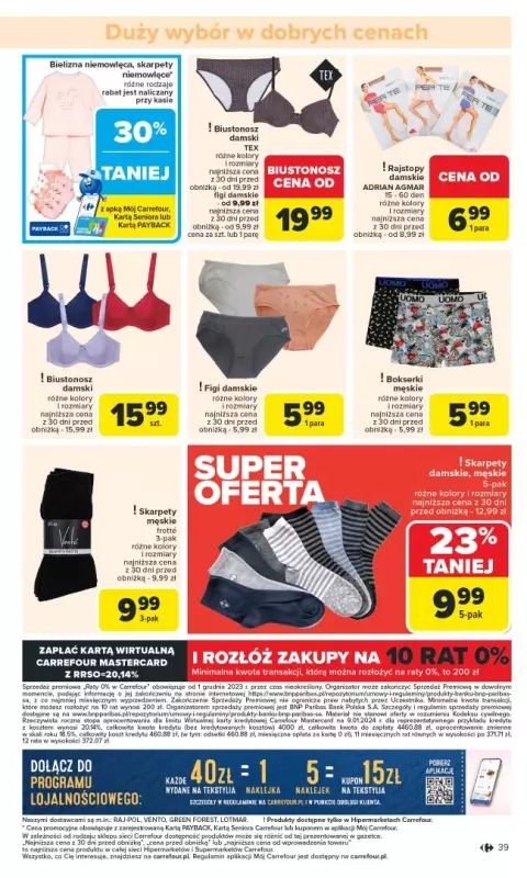 Carrefour - gazetka promocyjna Gazetka Carrefour od poniedziałku od poniedziałku 10.03 do soboty 15.03 - strona 41