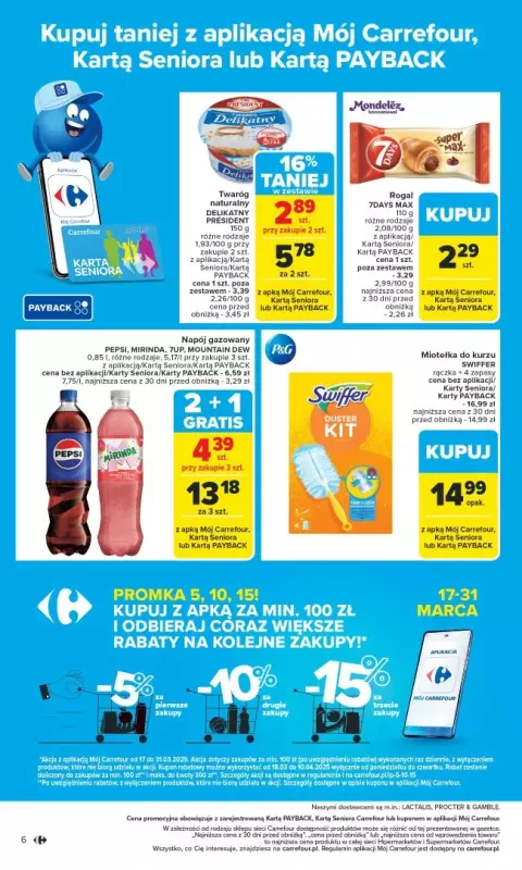 Carrefour - gazetka promocyjna Gazetka Carrefour od poniedziałku od poniedziałku 10.03 do soboty 15.03 - strona 8