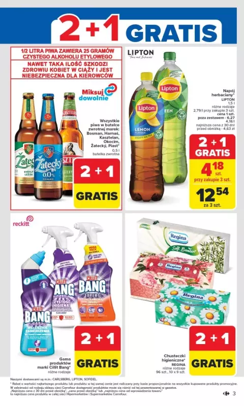 Carrefour - gazetka promocyjna Gazetka Carrefour od poniedziałku od poniedziałku 10.03 do soboty 15.03 - strona 5
