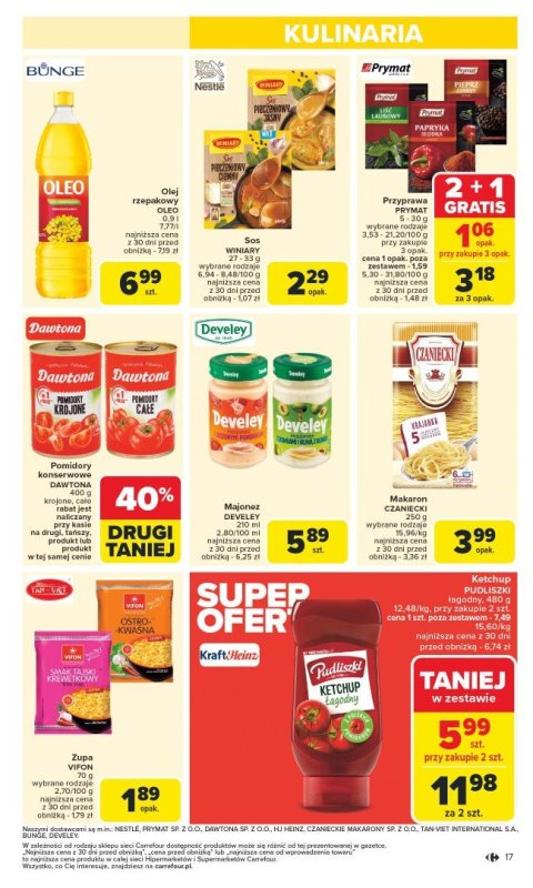 Carrefour - gazetka promocyjna Gazetka Carrefour od poniedziałku od poniedziałku 10.03 do soboty 15.03 - strona 19