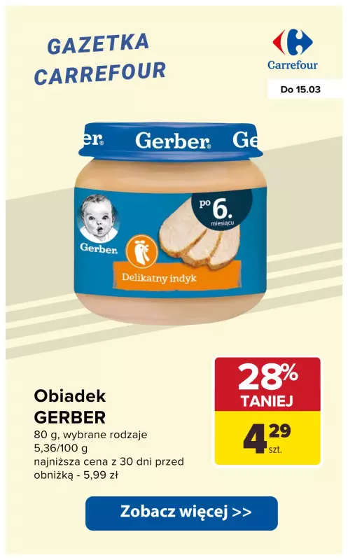 Carrefour - gazetka promocyjna Do -39% na wybrane produkty od wtorku 11.03  - strona 7