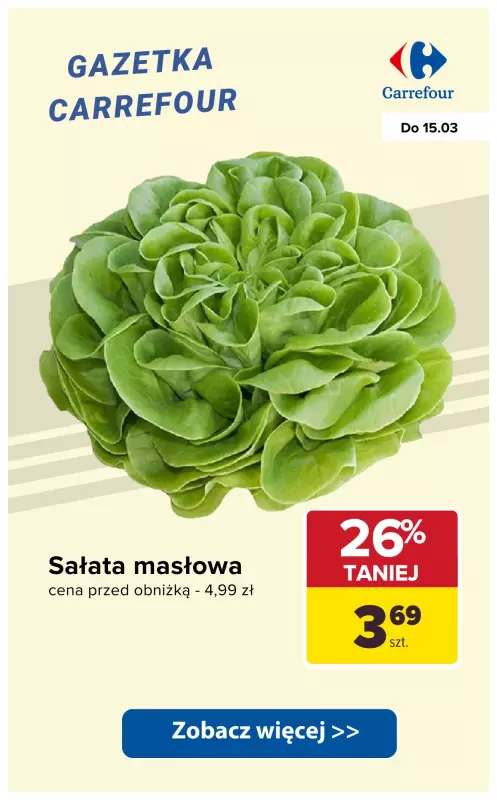 Carrefour - gazetka promocyjna Do -39% na wybrane produkty od wtorku 11.03  - strona 4