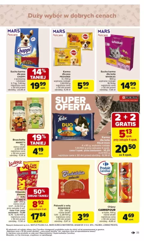 Carrefour - gazetka promocyjna Gazetka Carrefour od poniedziałku  do soboty 22.03 - strona 35