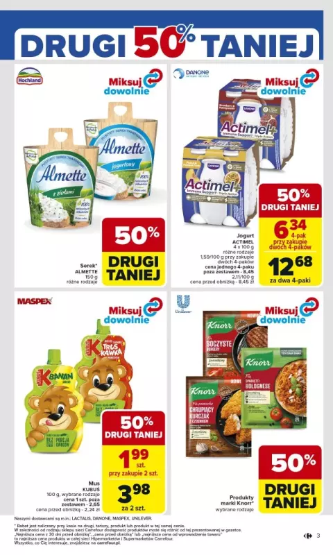 Carrefour - gazetka promocyjna Gazetka Carrefour od poniedziałku  do soboty 22.03 - strona 5