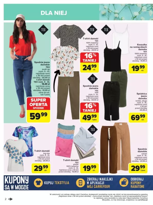 Carrefour - gazetka promocyjna Gazetka Wiosenne Trendy  do soboty 29.03 - strona 2