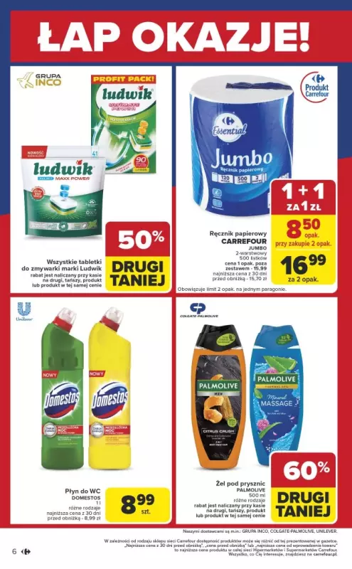 Carrefour - gazetka promocyjna Gazetka Łap okazje od czwartku  do soboty 22.03 - strona 6