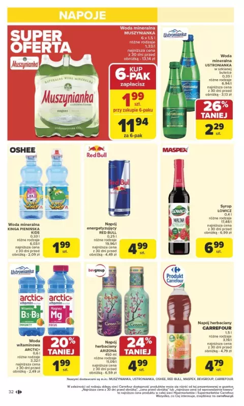 Carrefour - gazetka promocyjna Gazetka Carrefour od poniedziałku  do soboty 29.03 - strona 34