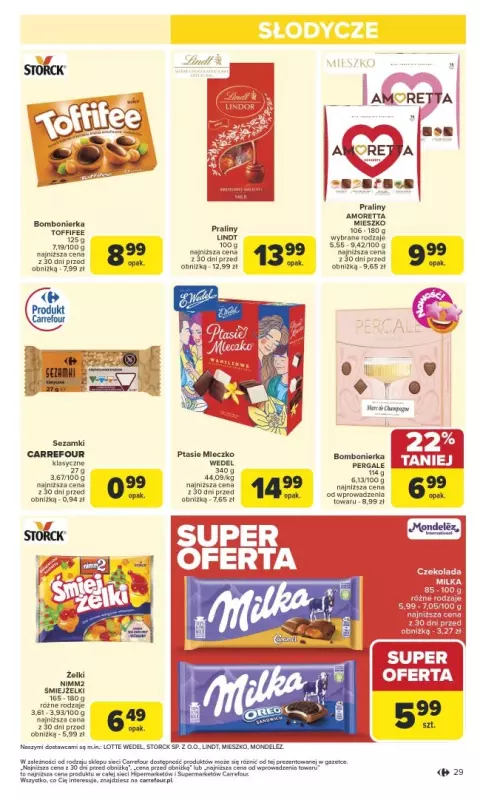 Carrefour - gazetka promocyjna Gazetka Carrefour od poniedziałku  do soboty 29.03 - strona 31