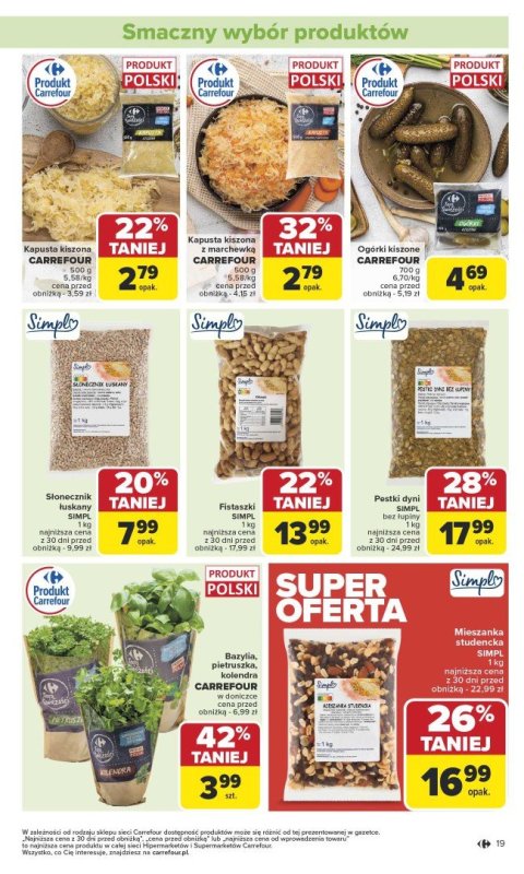 Carrefour - gazetka promocyjna Gazetka Carrefour od poniedziałku  do soboty 29.03 - strona 21