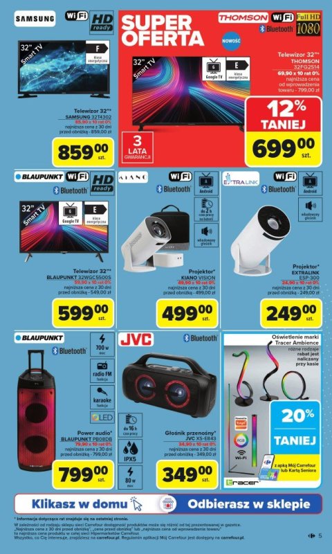 Carrefour - gazetka promocyjna Gazetka Multimedia  do piątku 02.05 - strona 5